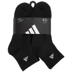 Adidas 6PK Men's Quarter Socks
