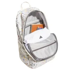 Adidas Classic 3S 5 Backpack -Shoe Sensation Shop adidas 5159856 classic3s5bpbeigemulti beige05
