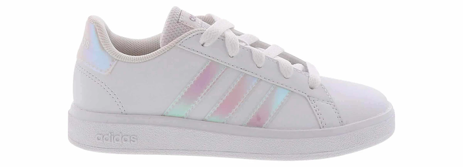 Adidas Grand Court 2K Youth Girls’ (1-6) Athletic Shoe 2 Adidas Grand Court 2K Youth Girls’ (1-6) Athletic Shoe - Image 2