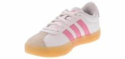 Adidas VL Court 3.0 Junior Girls' (4-7) Court Sneaker -Shoe Sensation Shop adidas ih3483 vlcourt3k white05