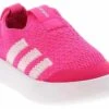 Adidas Bubblecomfy Toddler Girls’ (4-10) Athletic Shoe -Shoe Sensation Shop adidas jr5991 bubblecomfy1 pink01