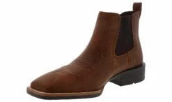 Ariat Booker Men’s Western Boot -Shoe Sensation Shop ariat 10031452 booker brown05