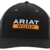 Ariat Work Embroidered Hat 10 Ariat Work Embroidered Hat -Shoe Sensation Shop ariat a290001401 ariatworkembroideredhat black01