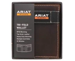 Ariat Work Men's Tri-Fold Wallet