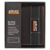 Ariat Work Men's Bi-Fold Wallet -Shoe Sensation Shop ariat a3400202 ariatbifoldwallet brown01