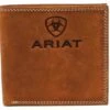 Ariat Bifold Embossed Logo Men's Wallet