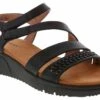 Baretraps Soren Women's Wedge Sandal 12 Baretraps Soren Women's Wedge Sandal -Shoe Sensation Shop baretraps soren black s sorenblackstrapsandal black01