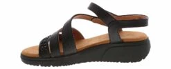 Baretraps Soren Women's Wedge Sandal 9 Baretraps Soren Women's Wedge Sandal -Shoe Sensation Shop baretraps soren black s sorenblackstrapsandal black04