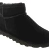 Bearpaw Shorty Women’s Short Boot -Shoe Sensation Shop bearpaw 2860w 011 shortyblackshortboot black01