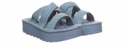 Bearpaw Altitude Denim Blue Women’s Platform Sandal 10 Bearpaw Altitude Denim Blue Women’s Platform Sandal -Shoe Sensation Shop bearpaw 3085w 342 05