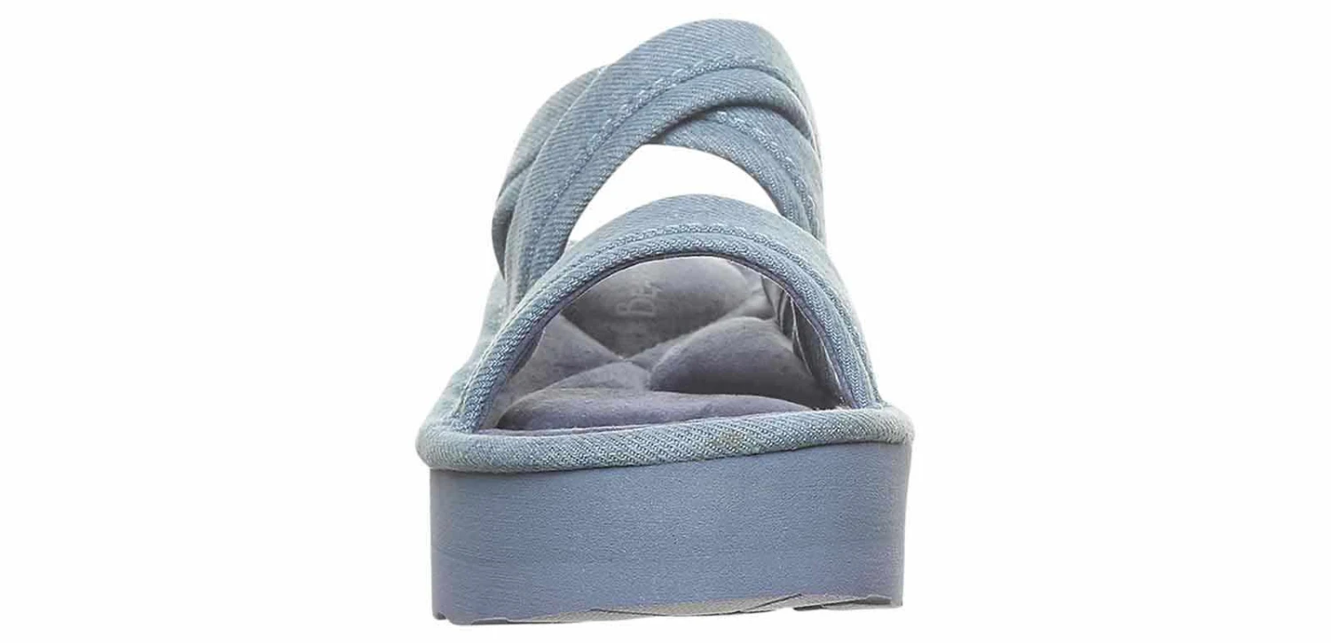 Bearpaw Altitude Denim Blue Women’s Platform Sandal 6 Bearpaw Altitude Denim Blue Women’s Platform Sandal - Image 6