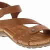 Bearpaw Solana Hickory Women's Wide-Width Sandal -Shoe Sensation Shop bearpaw 3269wx 220 solanahickorywidesandal brown01