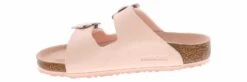 Birkenstock Arizona Youth Girls’ Footbed Sandal -Shoe Sensation Shop birkenstock 1029490 arizonaflowerbuckle pink04
