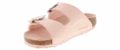 Birkenstock Arizona Youth Girls’ Footbed Sandal -Shoe Sensation Shop birkenstock 1029490 arizonaflowerbuckle pink05