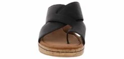 B.O.C Summer Cross Band Women’s Wedge Sandal -Shoe Sensation Shop boc summer black summer black06
