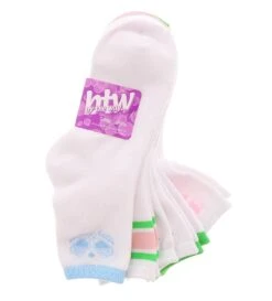 BTW 5-Pack Pickle Ball Women's Ankle Socks
