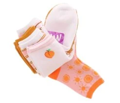 BTW 5-Pack Suns Out Women's Ankle Socks -Shoe Sensation Shop btw 07lxc004095 sunsoutanklet multi05