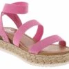 BTW Paisley Pink Flatform Youth Girls' (12-4) Sandal 10 BTW Paisley Pink Flatform Youth Girls' (12-4) Sandal -Shoe Sensation Shop btw k ls5423 08 paisleypinkplatform pink01