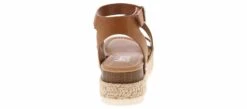 BTW Bryce-IIS Youth Girls’ (12-4) Platform Sandal -Shoe Sensation Shop btw k ls5446p bryceiistanplatform brown03