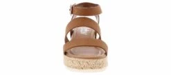 BTW Bryce-IIS Youth Girls’ (12-4) Platform Sandal -Shoe Sensation Shop btw k ls5446p bryceiistanplatform brown06