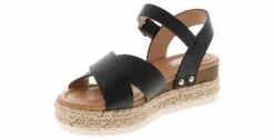 BTW Sabrina Youth Girls’ (12-5) Platform Sandal 10 BTW Sabrina Youth Girls’ (12-5) Platform Sandal -Shoe Sensation Shop btw k ls5567 black sabrinaplatform black05