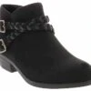 BTW Khloe Braided Youth Girls’ (11-5) Fashion Boot -Shoe Sensation Shop btw k ls5896 black 01