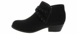 BTW Khloe Braided Youth Girls’ (11-5) Fashion Boot -Shoe Sensation Shop btw k ls5896 black 04
