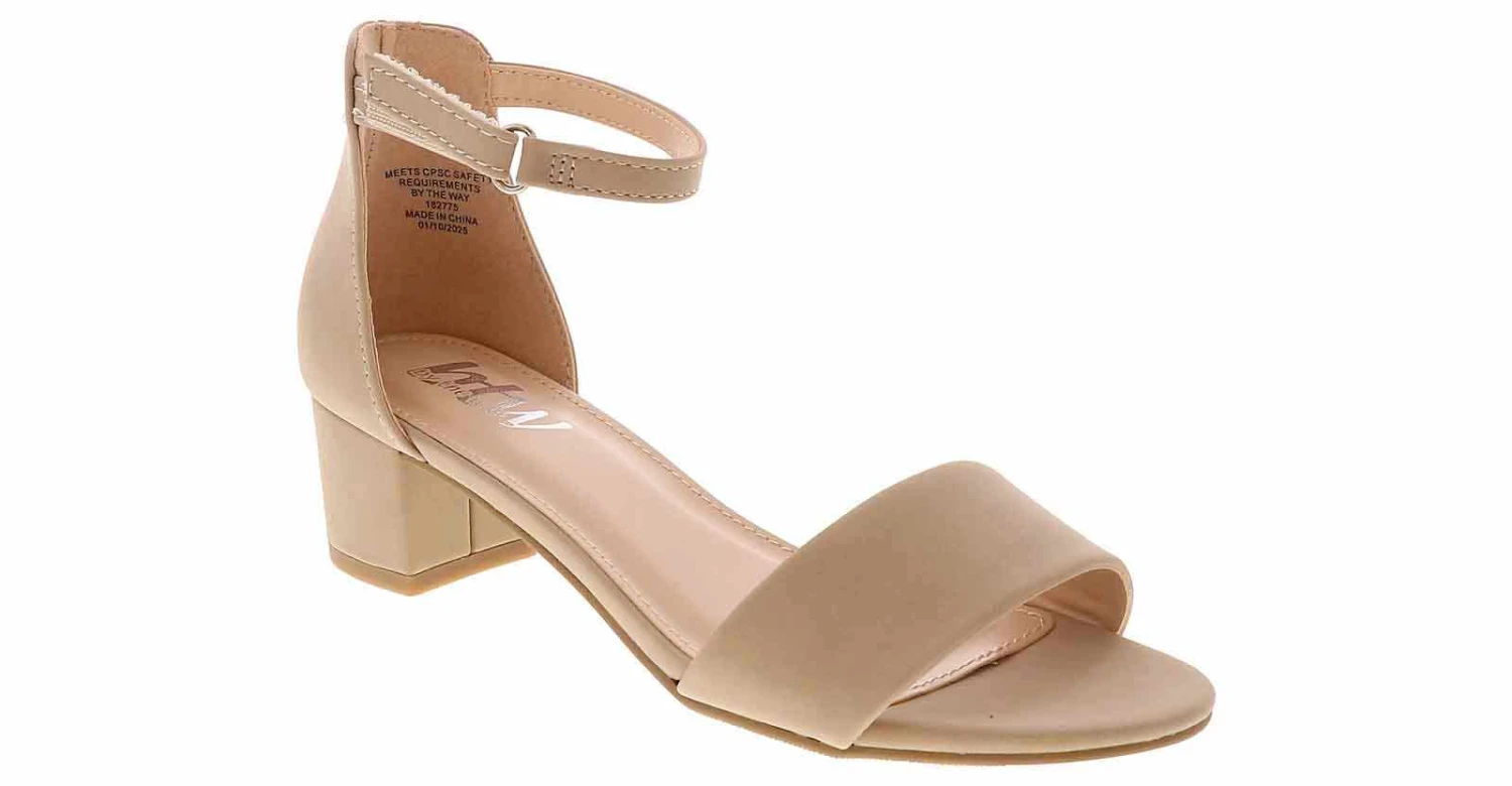 BTW Kick-IIs Nude Youth Girls’ (11-5) Dress Shoe 1 BTW Kick-IIs Nude Youth Girls’ (11-5) Dress Shoe