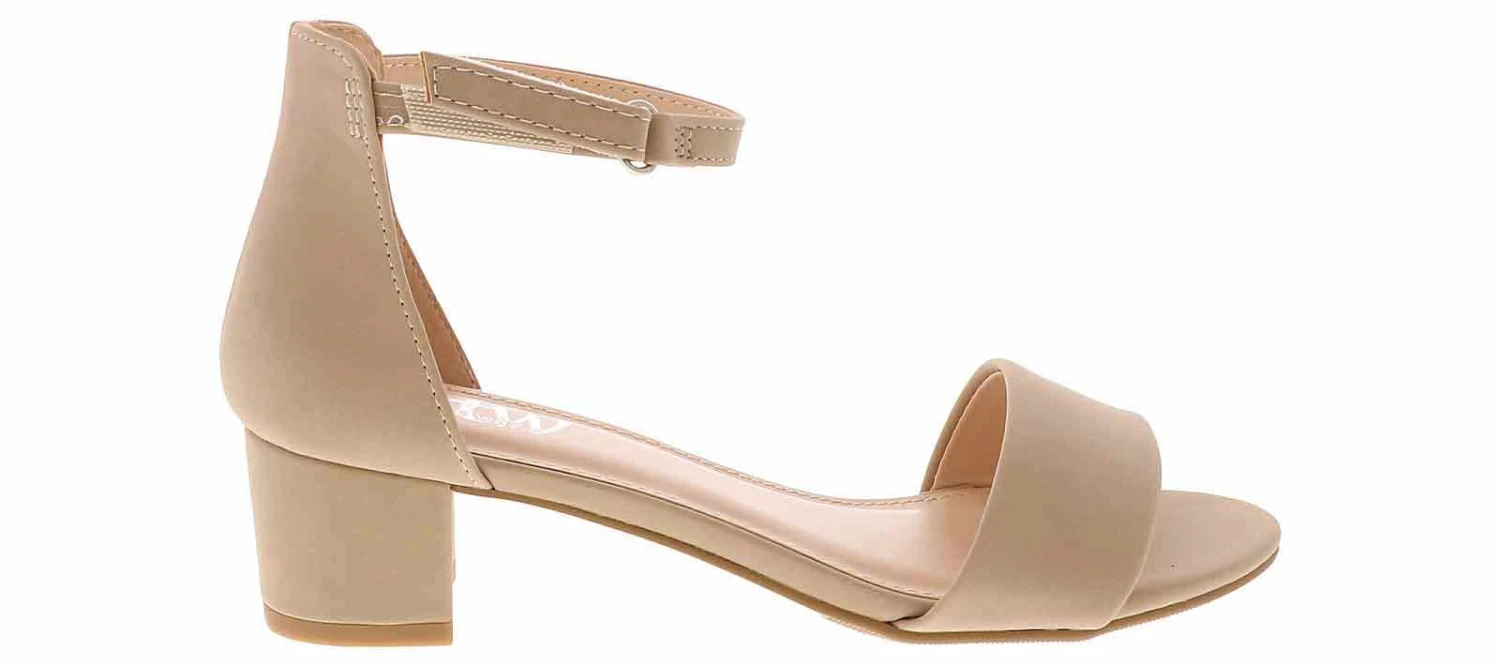 BTW Kick-IIs Nude Youth Girls’ (11-5) Dress Shoe 2 BTW Kick-IIs Nude Youth Girls’ (11-5) Dress Shoe - Image 2