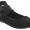 BTW Elsa Youth Girls’ (11-4) Ballet Flat -Shoe Sensation Shop btw k xl6063 blk elsaflat black01 1
