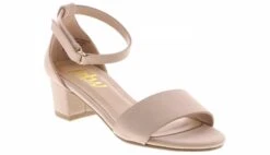 BTW London Nude Youth Girls' (11-5) Heeled Sandal