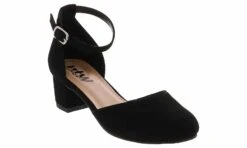 BTW Robyn Black Youth Girls’ (11-3) Dress Shoe