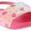 Capelli Strawberry Field Toddler Girls’ (5-10) Water-Friendly Slide Sandal -Shoe Sensation Shop capelli ftg 3793 pnk toddlerstrawberryfield pink01