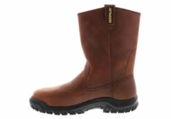 Caterpillar Drawbar Men's Steel Toe Work Boot -Shoe Sensation Shop caterpillar drawbarst p91155 brown04 1