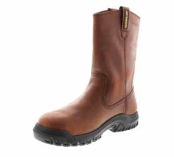 Caterpillar Drawbar Men's Steel Toe Work Boot -Shoe Sensation Shop caterpillar drawbarst p91155 brown05 1