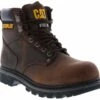 Caterpillar Second Shift Men's Steel Toe Work Boot -Shoe Sensation Shop caterpillar second shift brown01 1