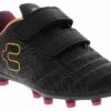 Charly Hot Cross Youth Girls' (11-3) Soccer Cleat -Shoe Sensation Shop charly 1098912002 hotcrossyouth grey01