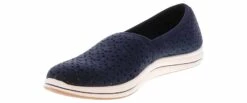 Clarks Breeze Emily Women's Casual Shoe 10 Clarks Breeze Emily Women's Casual Shoe -Shoe Sensation Shop clarks 26171360 breezeemilynavyslipon navy05