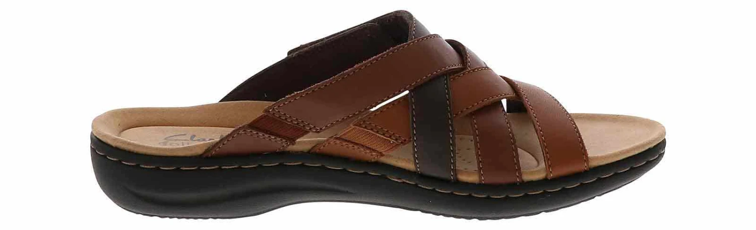 Clarks Laurieann Bali Cross Band Women’s Comfort Sandal 2 Clarks Laurieann Bali Cross Band Women’s Comfort Sandal - Image 2