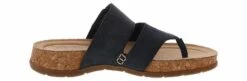 Clarks Reileigh Park Navy Buckle Women's Thong Sandal -Shoe Sensation Shop clarks 26177428 reileigh navy02