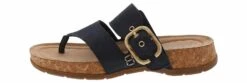 Clarks Reileigh Park Navy Buckle Women's Thong Sandal -Shoe Sensation Shop clarks 26177428 reileigh navy04