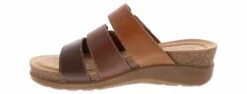 Clarks Calenne Lily Women’s Comfort Sandal -Shoe Sensation Shop clarks 26181558 calenneliltbrownmultislide brown04