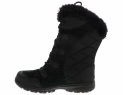 Columbia Ice Maiden 2 Fur Collar Women’s Snow Boot -Shoe Sensation Shop columbia 1554171 014 icemaideniifurcollarblk black04