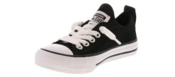 Converse Chuck Taylor All Star Easy-On Knit Youth Girls' (10.5-3) Sneaker -Shoe Sensation Shop converse a06002f ctaseasyonknit black05