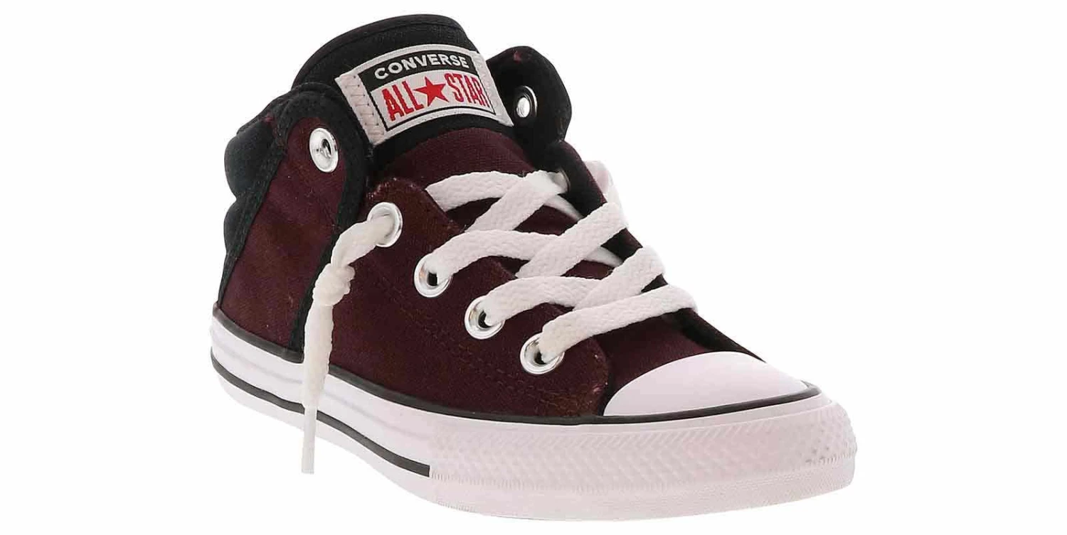 Converse Chuck Taylor All Star Axel Youth Boys’ (11-3) Mid Top Canvas Sneaker 1 Converse Chuck Taylor All Star Axel Youth Boys’ (11-3) Mid Top Canvas Sneaker