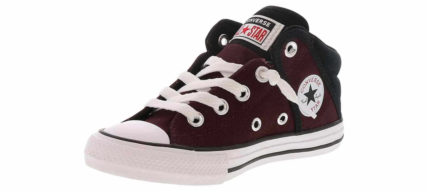 Converse Chuck Taylor All Star Axel Youth Boys’ (11-3) Mid Top Canvas Sneaker 5 Converse Chuck Taylor All Star Axel Youth Boys’ (11-3) Mid Top Canvas Sneaker - Image 5