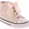 Converse Chuck Taylor All Star Ruffles And Bows Toddler Girls’ (5-10) Hi-Top Sneaker -Shoe Sensation Shop converse a09283f ctasrufflesandbows pink01