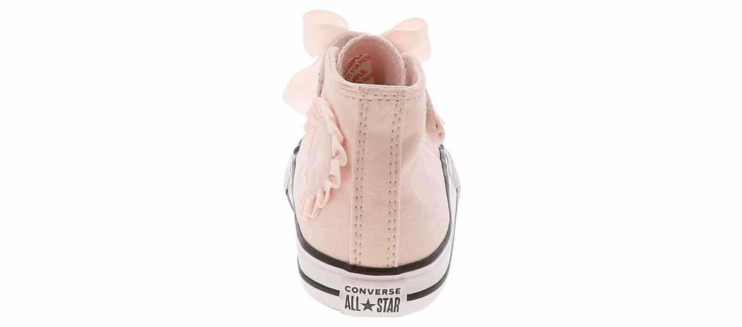 Converse Chuck Taylor All Star Ruffles And Bows Toddler Girls’ (5-10) Hi-Top Sneaker 3 Converse Chuck Taylor All Star Ruffles And Bows Toddler Girls’ (5-10) Hi-Top Sneaker - Image 3
