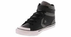 Converse Pro Blaze Easy On Junior Boys’ (4-7) Hi-Top Sneaker -Shoe Sensation Shop converse a09328c problazeeasyon grey05