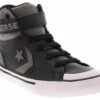 Converse Pro Blaze Easy-On Youth Boys' (11-3) Hi-Top Sneaker 12 Converse Pro Blaze Easy-On Youth Boys' (11-3) Hi-Top Sneaker -Shoe Sensation Shop converse a09329c problazeeasyon grey01